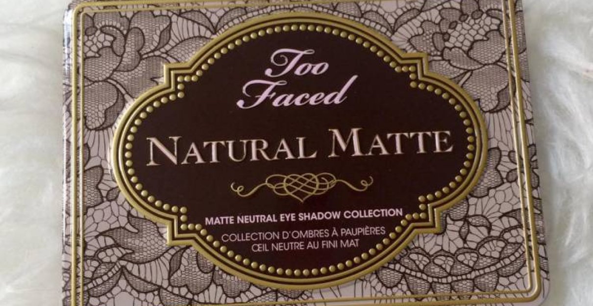 Review de la paleta Natural Matte de Too Faced (vídeo)
